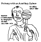 Ptolemy with an Armillary