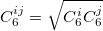 \begin{equation}  C_6^{ij}=\sqrt {C_6^ i C_6^ j} \end{equation}