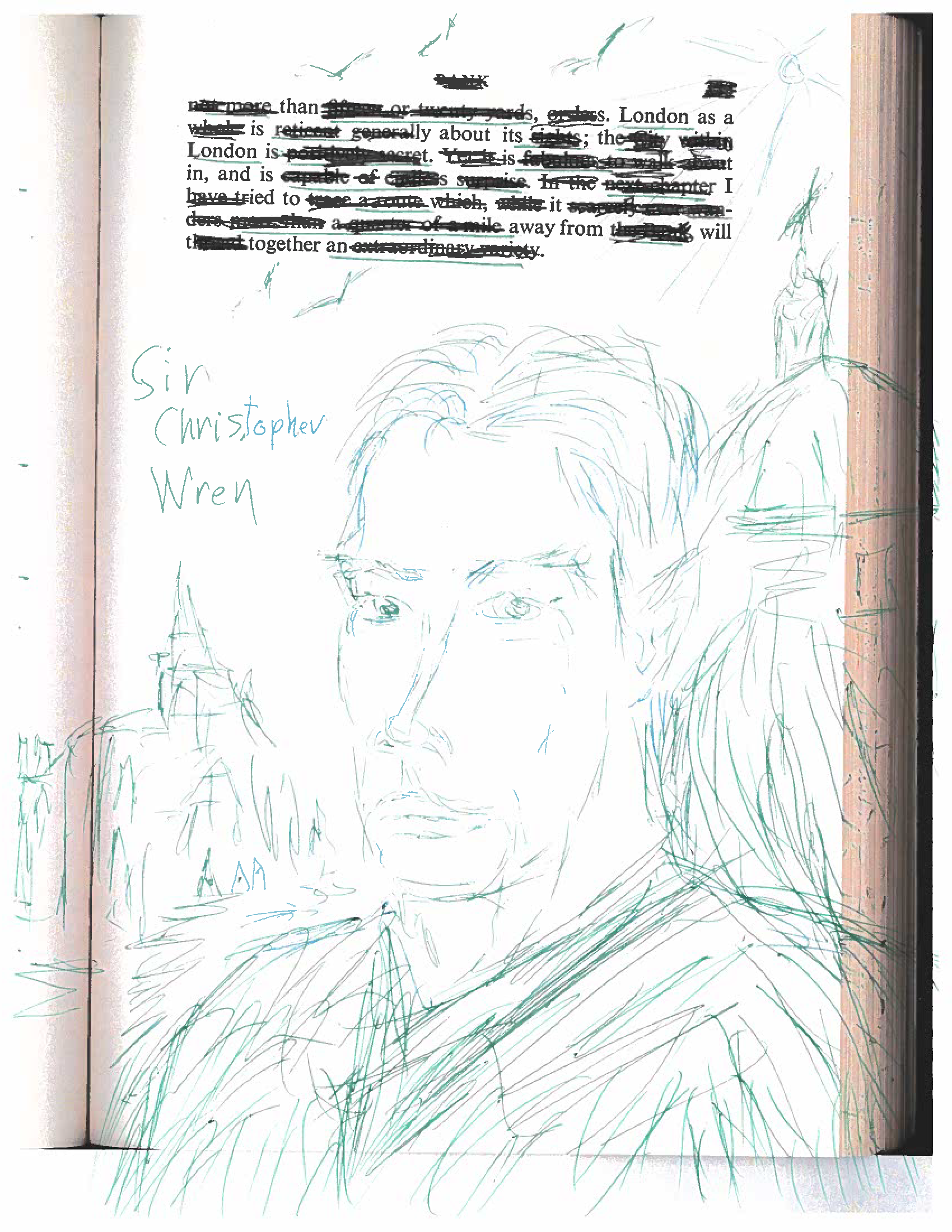 Portrait of Christopher Wren